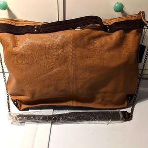 Jo designer leather handbag